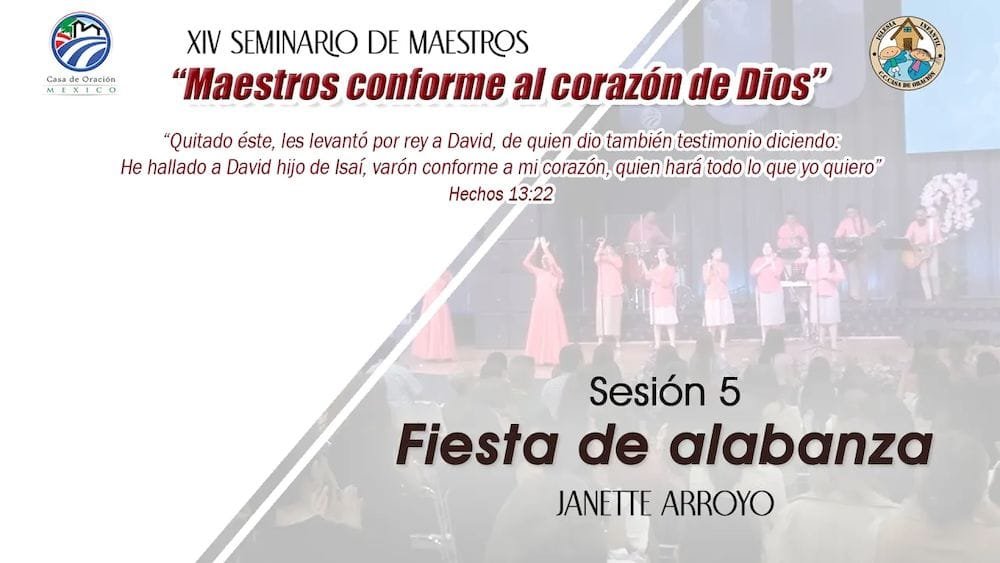 XIV Seminario de Maestros 2023 - Fiesta de alabanza