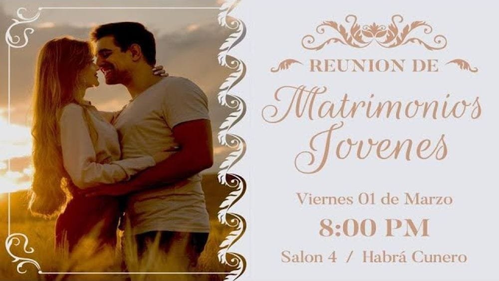 Matrimonios jóvenes