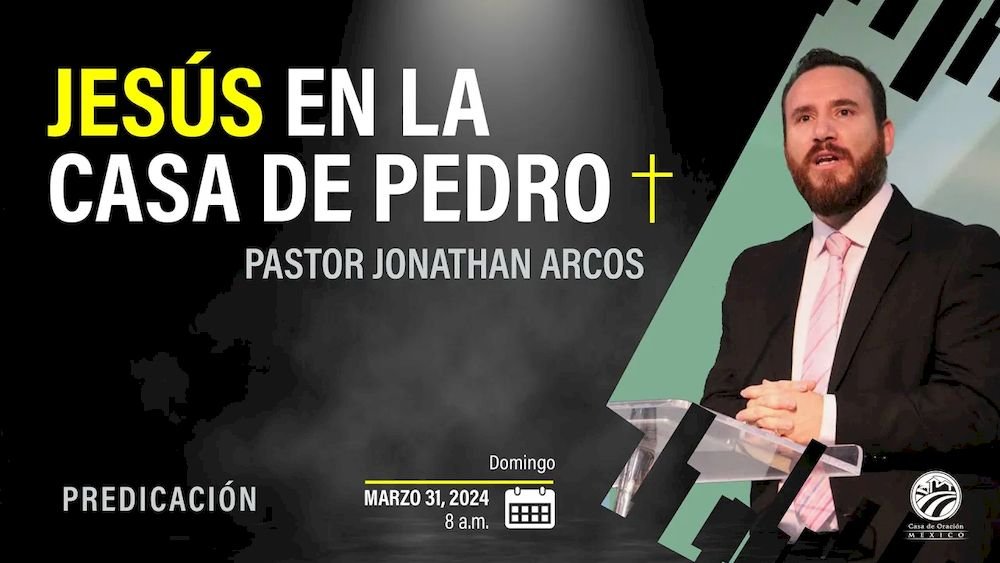Jesús en la casa de Pedro