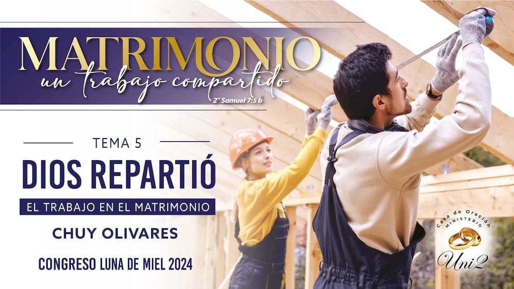 Dios repartió el trabajo en el matrimonio