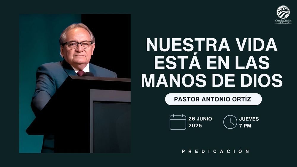 Nuestra vida está en las manos de Dios