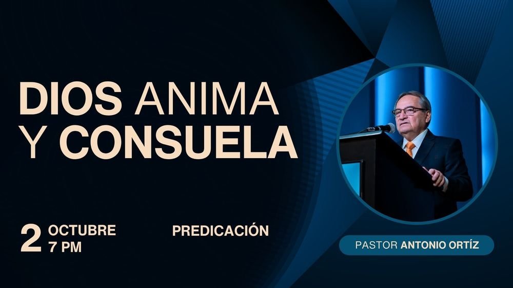 Dios anima y consuela