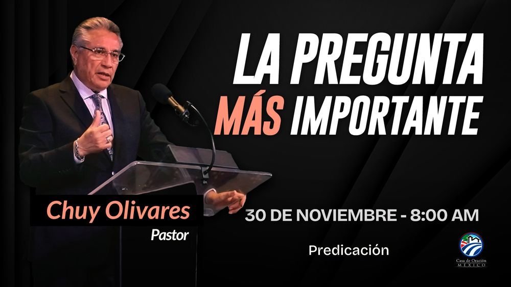 La pregunta más importante
