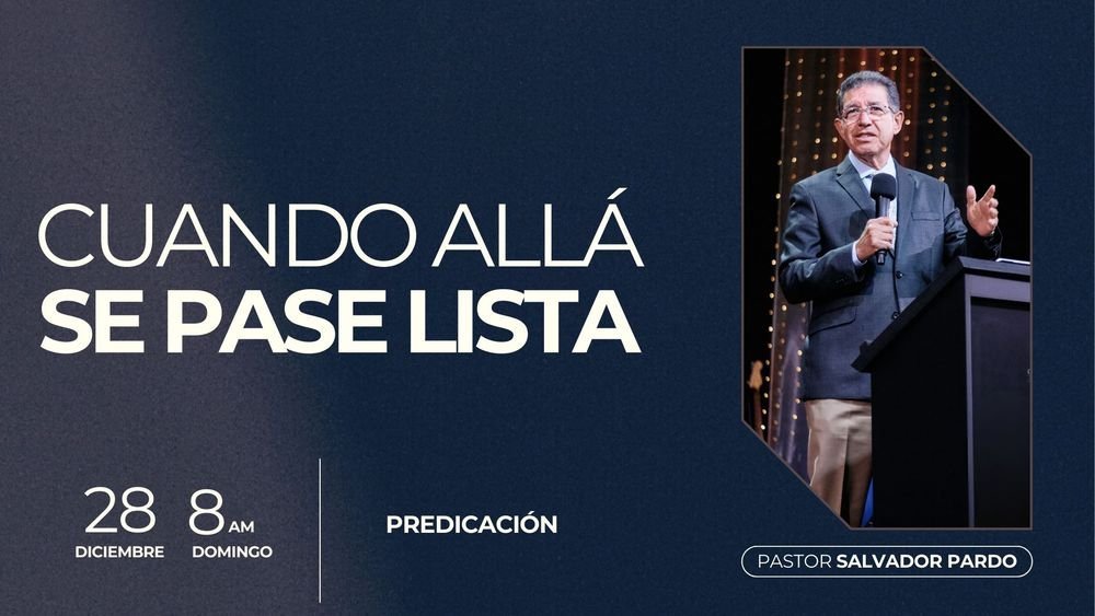 Cuando allá se pase lista