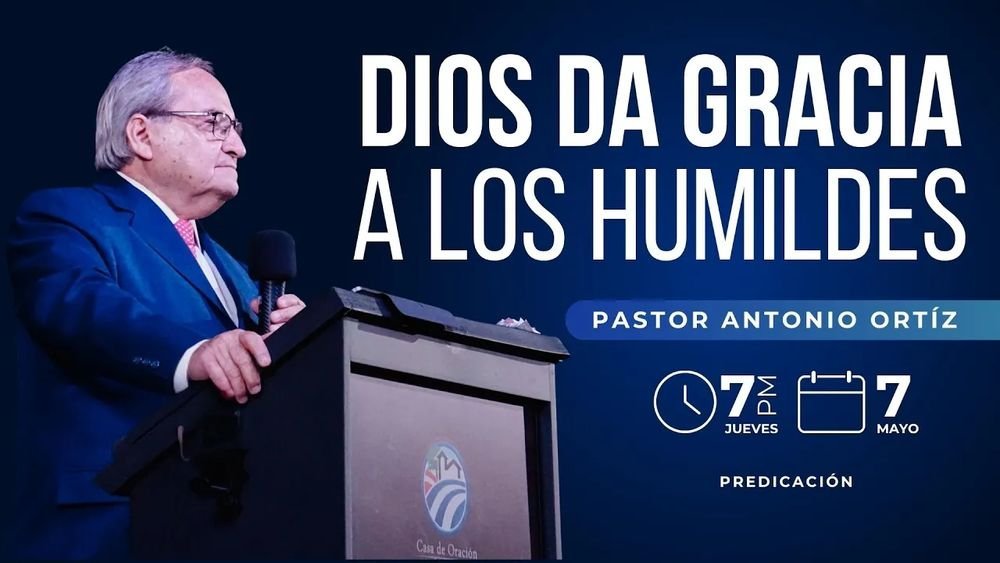 Dios da gracia a los humildes