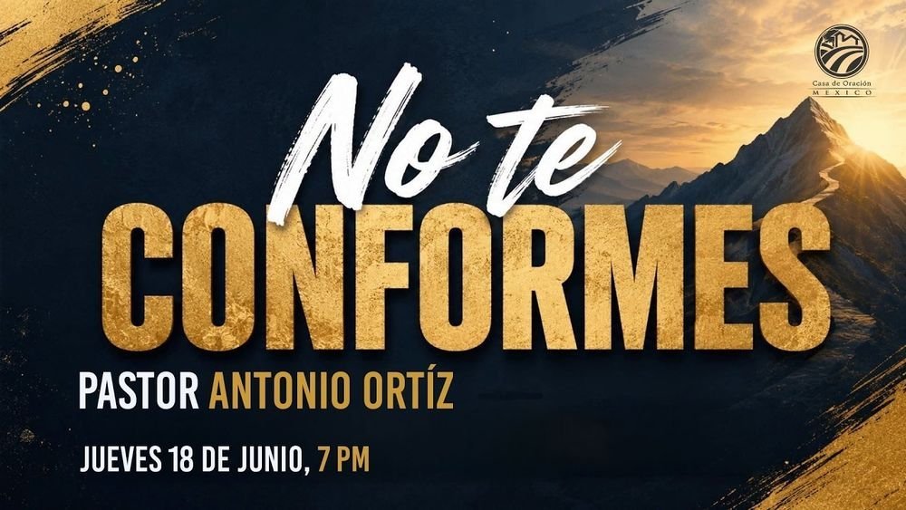 No te conformes