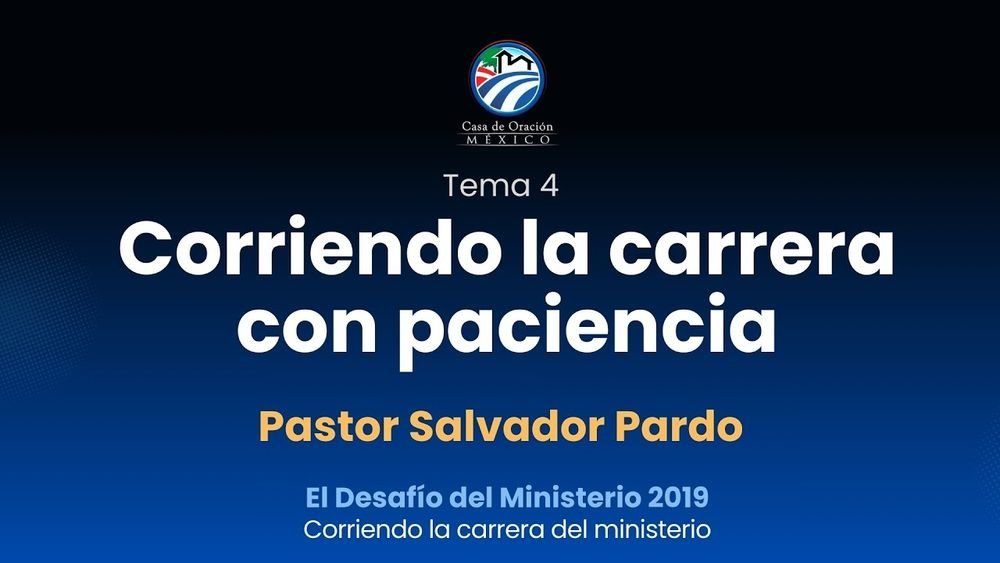 Corriendo la carrera con paciencia
