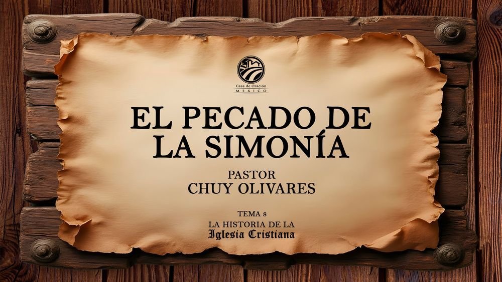 El pecado de la simonía