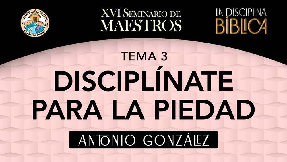 Disciplínate para la piedad